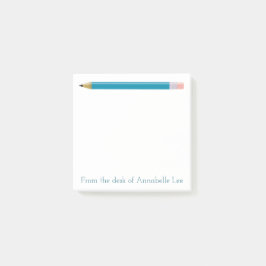 Turquoise Pencil Post-it® Notes