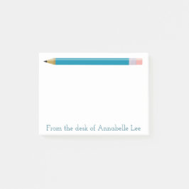 Turquoise Pencil Post-it® Notes