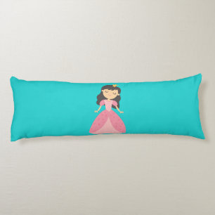Turquoise & Pink Princess Body Pillow Lichaamskussen