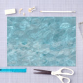 Turquoise Pool Water Cool Abstracte fotografie Tissuepapier (Craft)