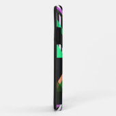 Turquoise Pop Aztec Case-Mate iPhone Case (Achterkant/rechts)