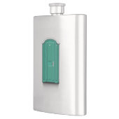 Turquoise Portable Toilet Flacon (Links)
