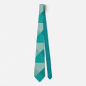 Turquoise Pyramids Stropdas (Voorkant)