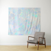 Turquoise Quartz Mosaic Wallpape Wandkleed (In Situ (horizontaal))