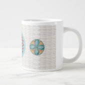 Turquoise Quill Geïnspireerd Mok Design (Rechts)