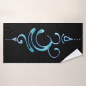 Turquoise Respirer  (Serviette de bain)