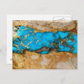 Turquoise Rock 1 Briefkaart (Voorkant / Achterkant)