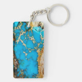 Turquoise Rock 1 Sleutelhanger (achterkant)