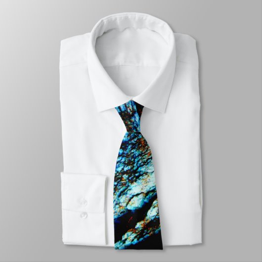 Turquoise Rock Stropdas (Gebonden)