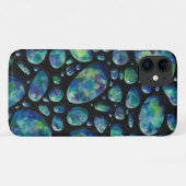 Turquoise Rocks in Space Original Artwork Case-Mate iPhone Case (Achterkant (horizontaal))