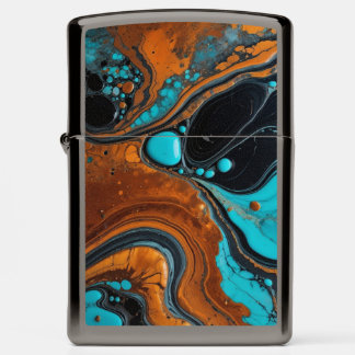 Turquoise, roest en marmer