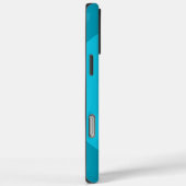 Turquoise ronde Apple iPhone 16 Pro Max Hoesje (Achterkant / Rechts)