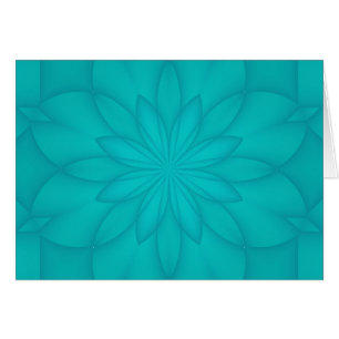 Turquoise Rosette