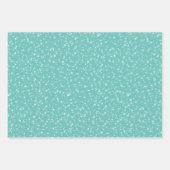 Turquoise, rouge, rose 18e anniversaire papier env (Devant 3)