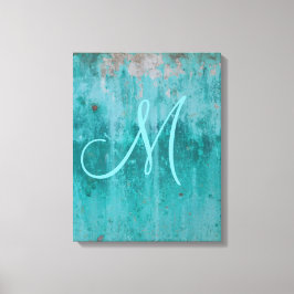 Turquoise Rust | Monogram Canvas Afdruk