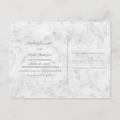 Turquoise Rustic Anchor Save the Date Briefkaart (Achterkant)