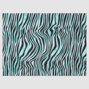 Turquoise Safari Serie Design 7 Tissuepapier