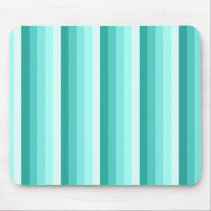 Turquoise-schaduwstrepen Muismat