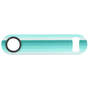 Turquoise-schaduwstrepen Speed Flessenopener