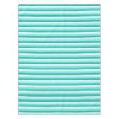 Turquoise-schaduwstrepen Tafelkleed (Voorkant)