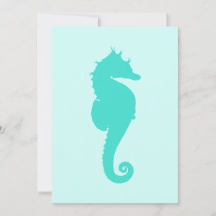 Turquoise Seahorse Kaart