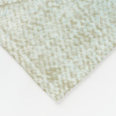 Turquoise Shabby Peacock Fleece Deken (Hoek)