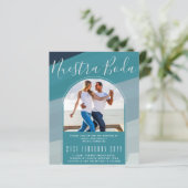 Turquoise Spaanse Bruiloft Onze Bruiloft FOTO (Staand voorkant)