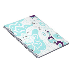 "Turquoise Space" links Notitieboek