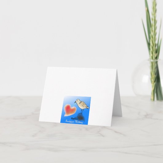 Turquoise Starfish Mr. en Mrs. Custom Note Cards Bedankkaart (Achterkant)