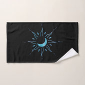 Turquoise Sun (Serviette à main)