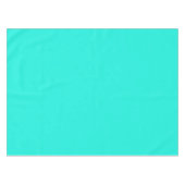 Turquoise Tafelkleed (Voorkant (Horizontaal))