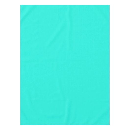 Turquoise Tafelkleed (Voorkant)