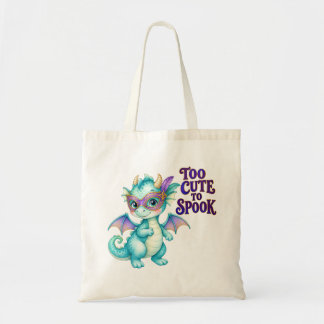 Turquoise Te Te Erg om Draak Halloween Tote Bag