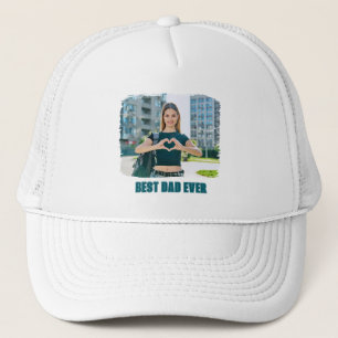 Turquoise Tous les Casquettes Meilleur papa Jamais