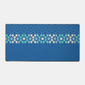 Turquoise Tranquiliteit Ritme Bureaumat (Voorkant)