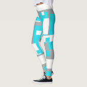 Turquoise Tranquility Funky Leggings (Links)