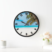 Turquoise Tropical Beach Grote Klok (Huis)