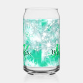 Turquoise turquoise agate aqua monogramme ajouter  (Droite)