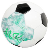Turquoise turquoise agate aqua monogramme ajouter (3/4)