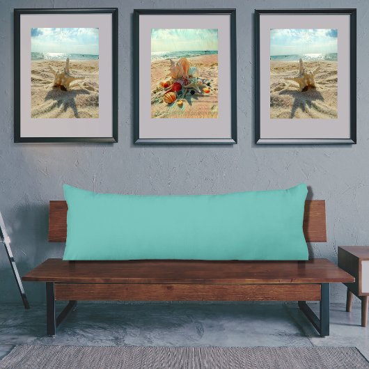 Turquoise Turquoise Aqua Bleu couleur coussin