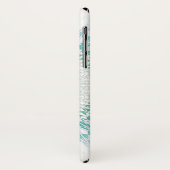 Turquoise Turtle and Mandala Animal Case-Mate iPhone Case (Achterkant/links)