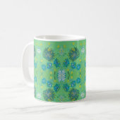 Turquoise Twinkés Coffee Mug (Devant gauche)
