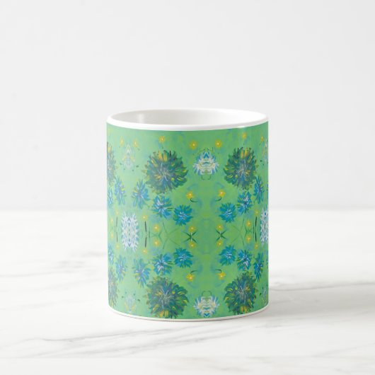 Turquoise Twinkés Coffee Mug (Centre)