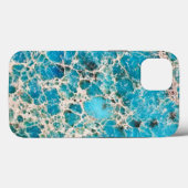 Turquoise uit de Gemstone-reeks Case-Mate iPhone Case (Achterkant (horizontaal))