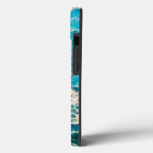 Turquoise uit de Gemstone-reeks Case-Mate iPhone Case (Achterkant / Links)