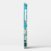 Turquoise uit de Gemstone-reeks Case-Mate iPhone Case (Achterkant / Links)