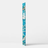 Turquoise uit de Gemstone-reeks Case-Mate iPhone Case (Achterkant / Rechts)