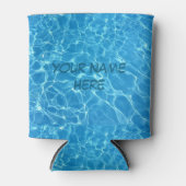 Turquoise Water Blikjeskoeler (Voorkant)