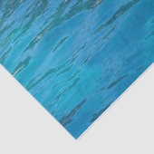 Turquoise Water Tissue Paper Tissuepapier (Detail)