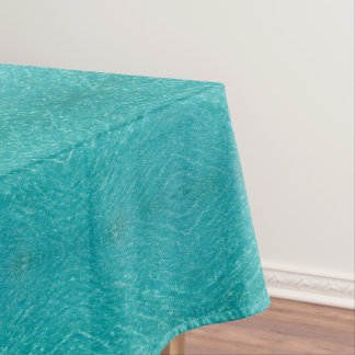 Turquoise waterpatroon tafelkleed